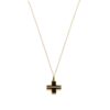 Gold Cross K18 with Diamonds 0.10 ct.-0