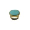 Turquoise Silver 925 Women Ring-0