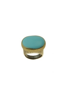Turquoise Silver 925 Women Ring-0