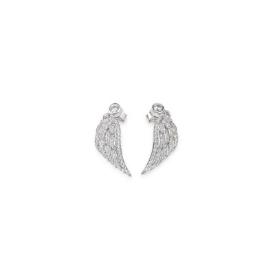 Silver Earrings 925 with Zircon.-0