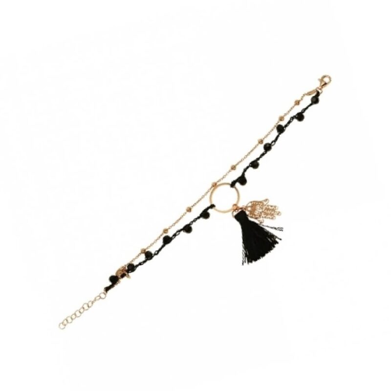 Silver Bracelet 925 with Onyx-0