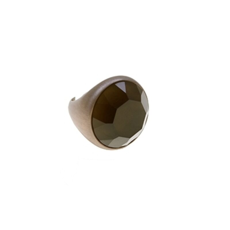 Silver Ring 925 with Quartz and Pearl. -0