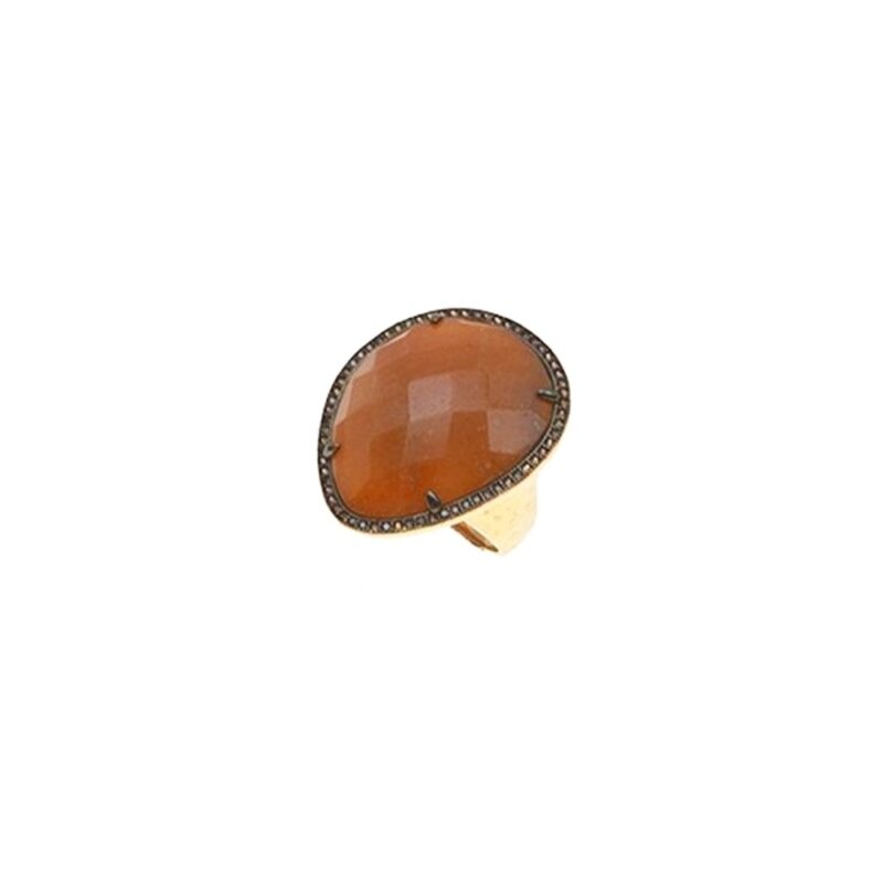 Silver Ring 925, Agate-0