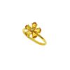 Ring Gold K18 with White Diamonds 0.01 ct.-0