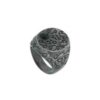 Silver Ring 925, Diamonds 0.01 ct. -0