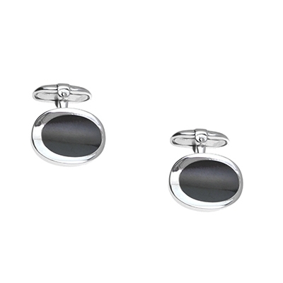 Cufflinks Silver 925. Enamel-0