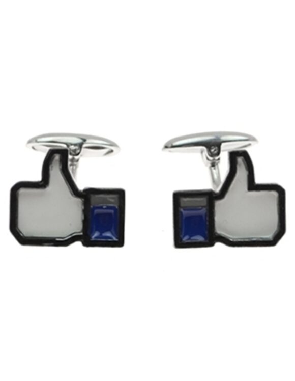 Silver 925 Cufflinks, Enamel-0