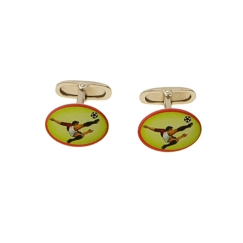 Cufflinks Silver 925. Enamel-0