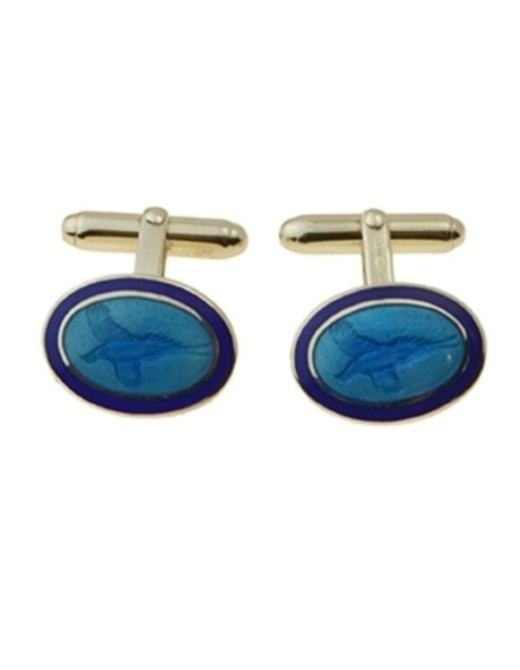 Cufflinks Silver 925. Enamel-0