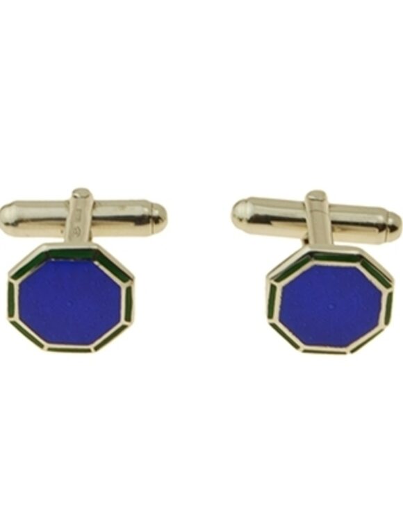 Cufflinks Silver 925. Enamel-0