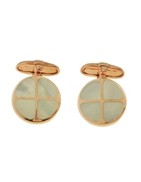 Cufflinks Silver 925. Mother of Pearl-0