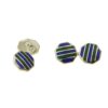 Cufflinks Silver 925. Enamel-0