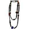 Silver Necklace 925 with Onyx-0