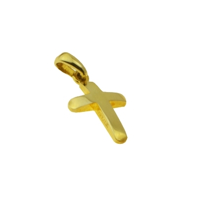 Gold Cross K18, Diamond.-0