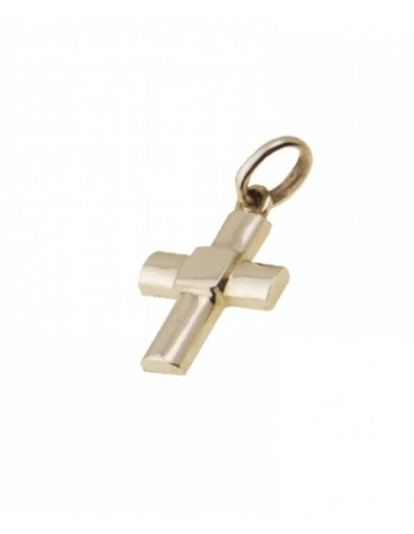 Gold Cross K18, Diamond.-0