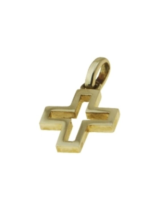 Gold Cross K18.-0