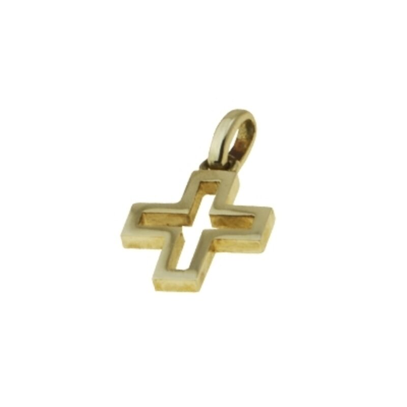 Gold Cross K18.-0