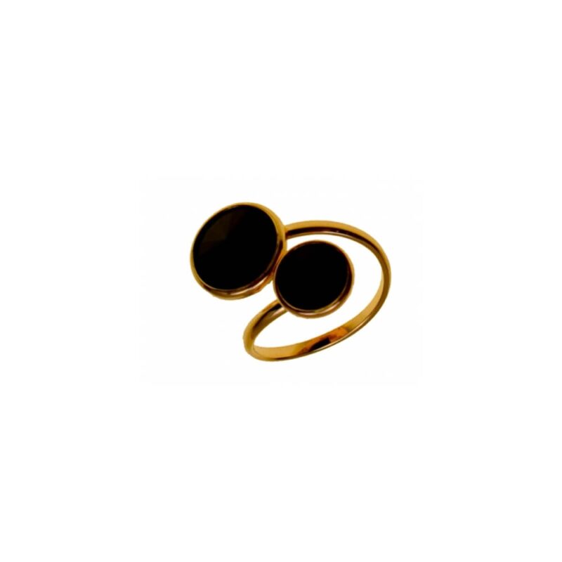 Silver Ring 925. Onyx-0