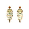 Silver Earrings 925, Quartz-0