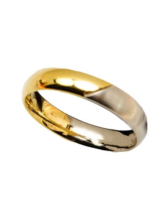 Gold Wedding Ring K18 -0