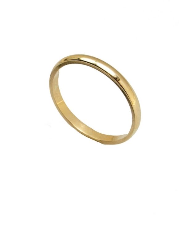 Gold Wedding Ring K18 -0