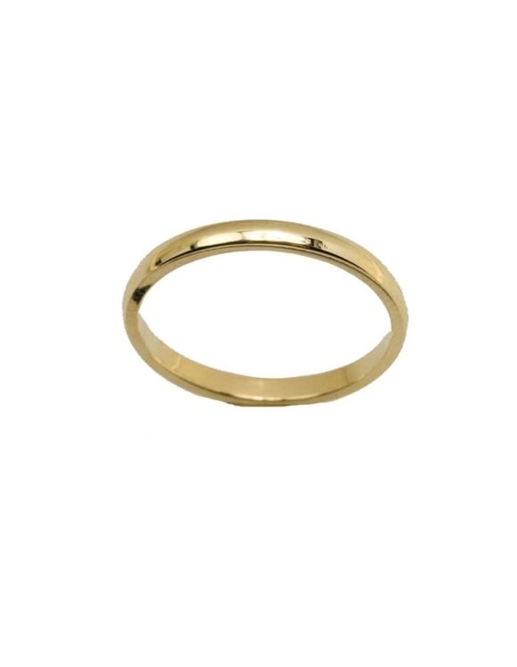 Gold Wedding Ring K18 -0