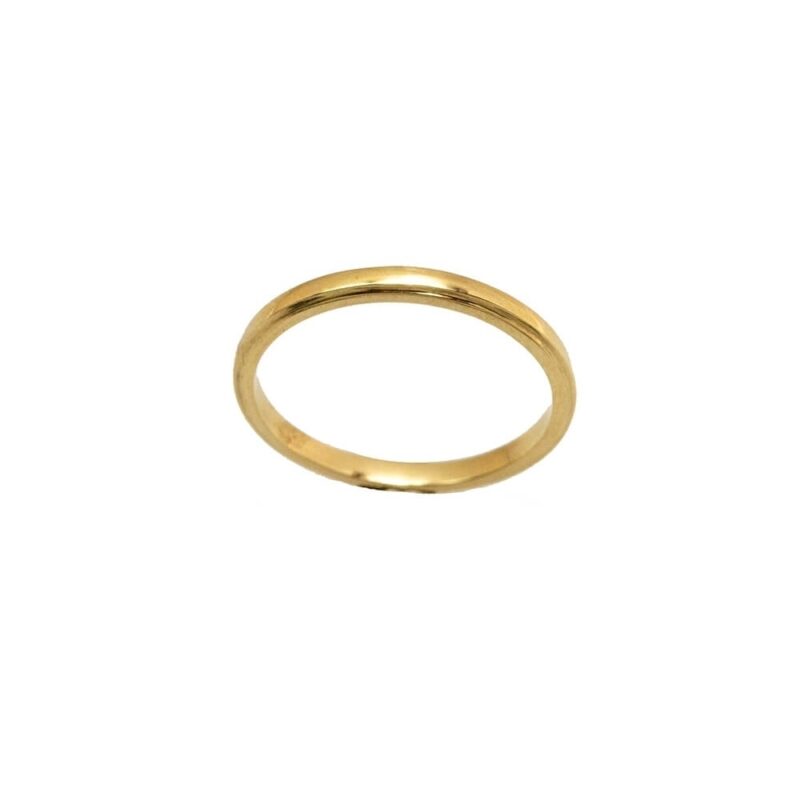 Gold Wedding Ring K18 -0