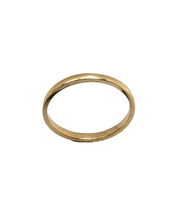 Gold Wedding Ring K18 -0