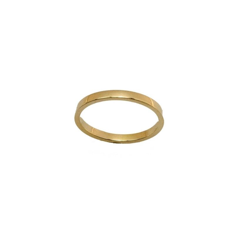 Gold Wedding Ring K18 -0