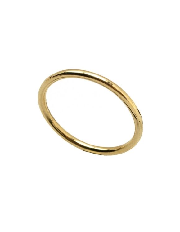 Gold Wedding Ring K18 -0