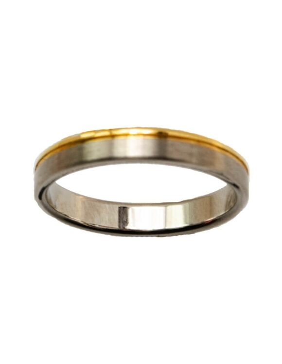 Gold Wedding Ring K18 -0