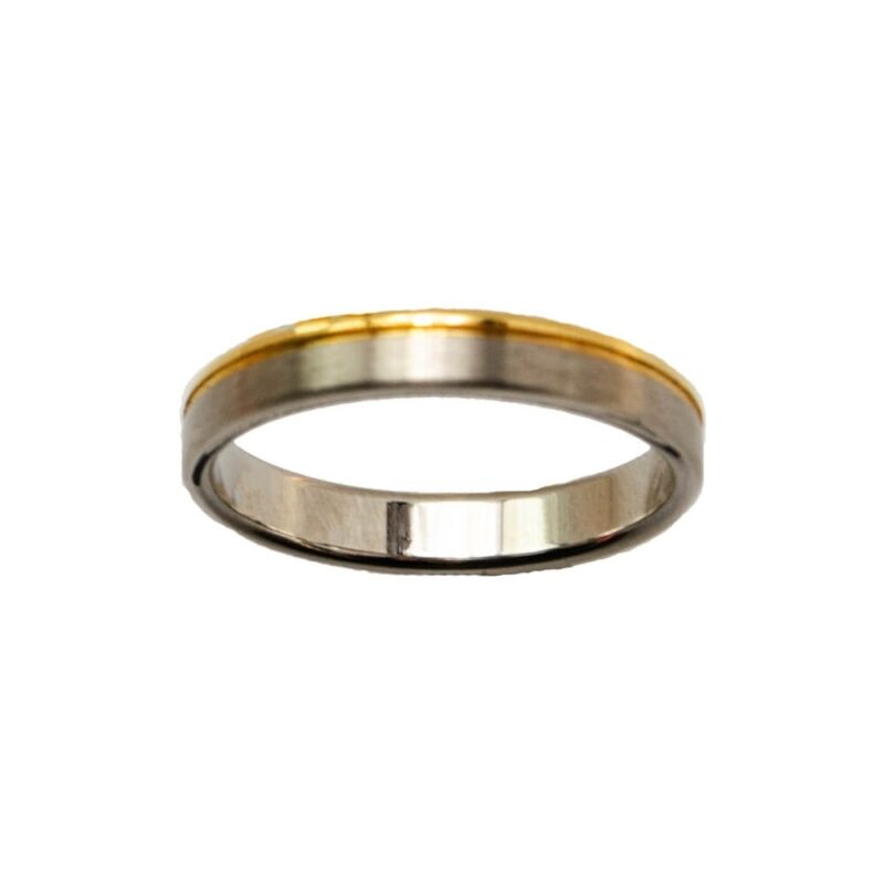 Gold Wedding Ring K18 -0