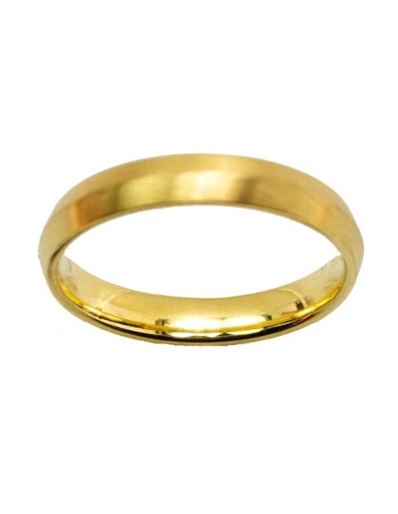 Gold Wedding Ring K18 -0