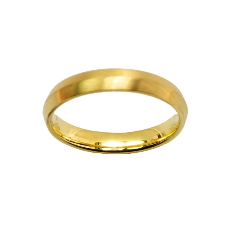 Gold Wedding Ring K18 -0