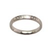 Gold Wedding Ring K18. Diamonds 0.09 ct-0