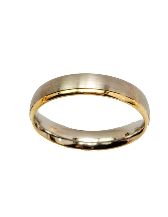 Gold Wedding Ring K18 -0