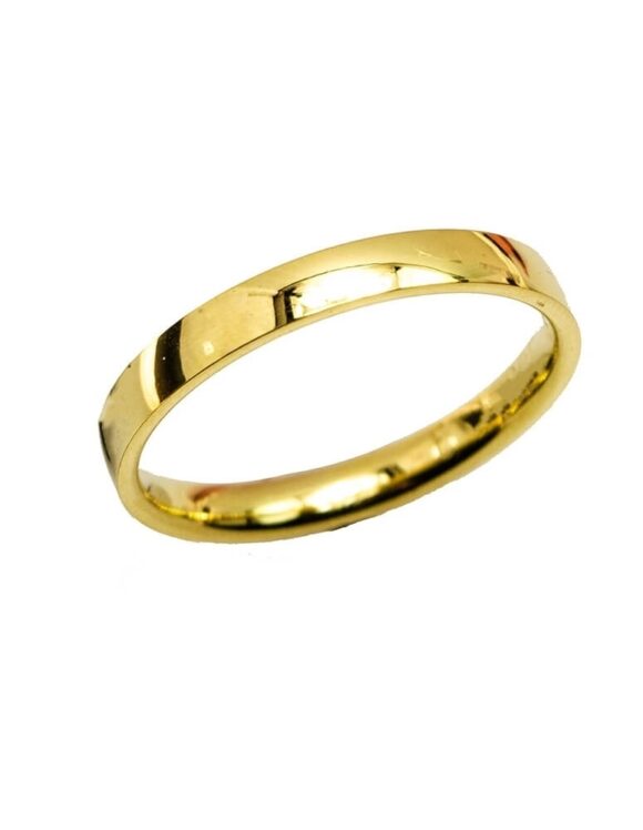 Gold Wedding Ring K18 -0