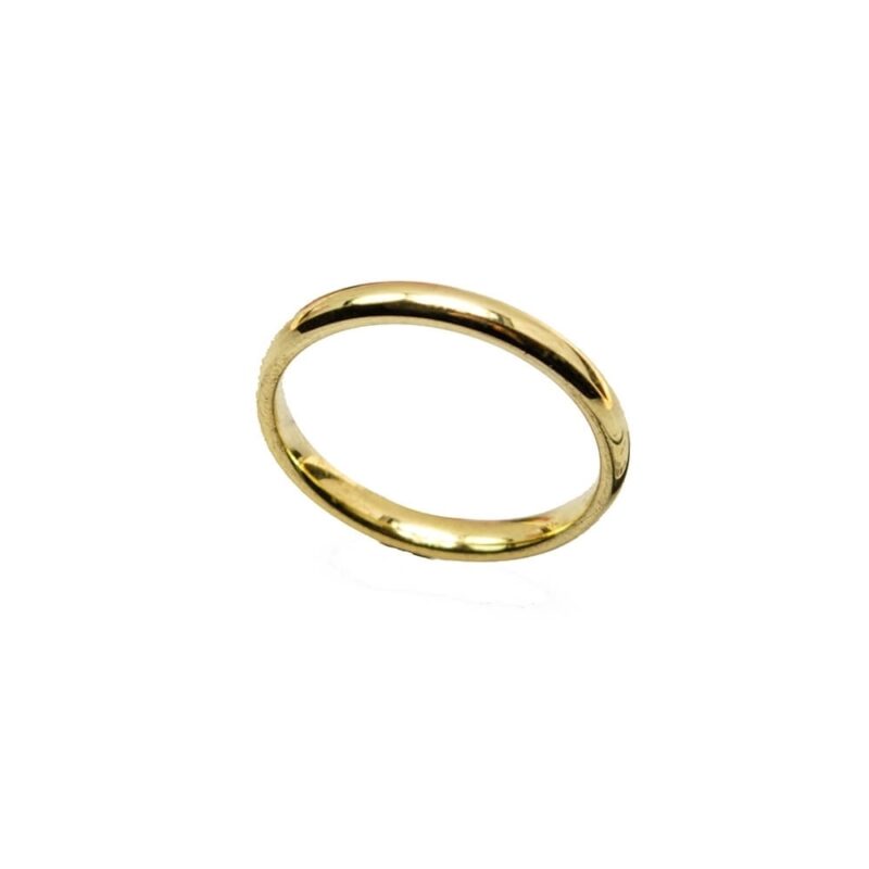 Gold Wedding Ring K18 -0