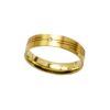 Gold K18 Diamond Wedding Ring -0