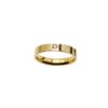 Gold K18 Diamond Wedding Ring -0