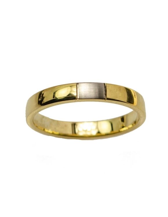 Gold Wedding Ring K18 -0