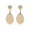 Silver Earrings 925 with Agate. -0