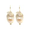 Silver Earrings 925 with Pearl. -0