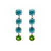 Silver Earrings 925 with Turquoise. -0