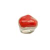 Silver Ring 925 with Coral.-0
