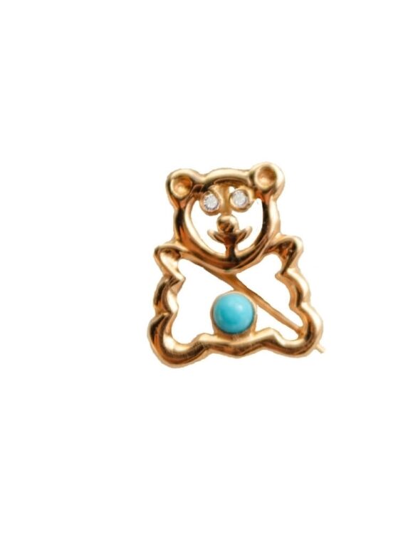 Gold Brooch K18-0