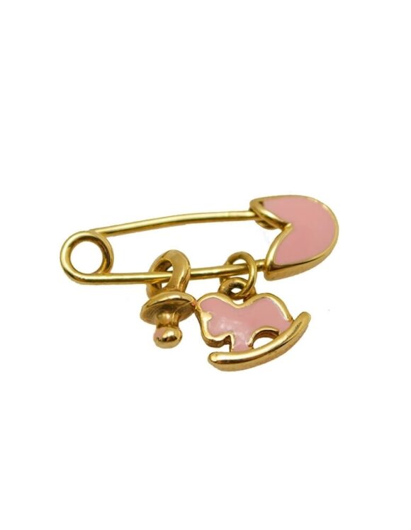 Gold Brooch K18-0