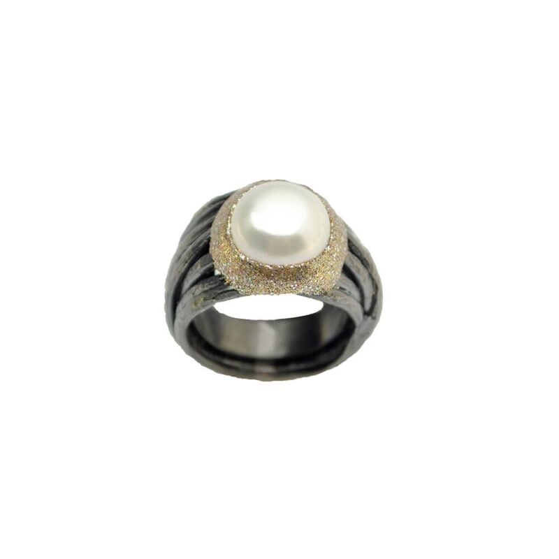 Silver Ring 925 with Pearl-0