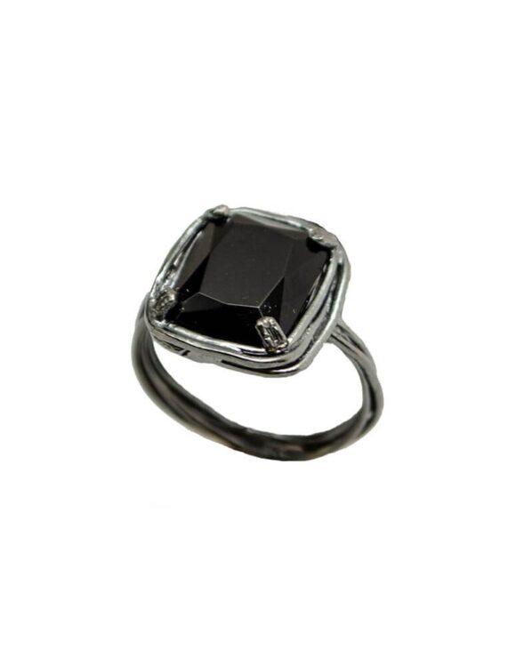 Silver Ring 925 with Quartz. -0