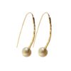 Silver Earrings 925 with Pearl-0